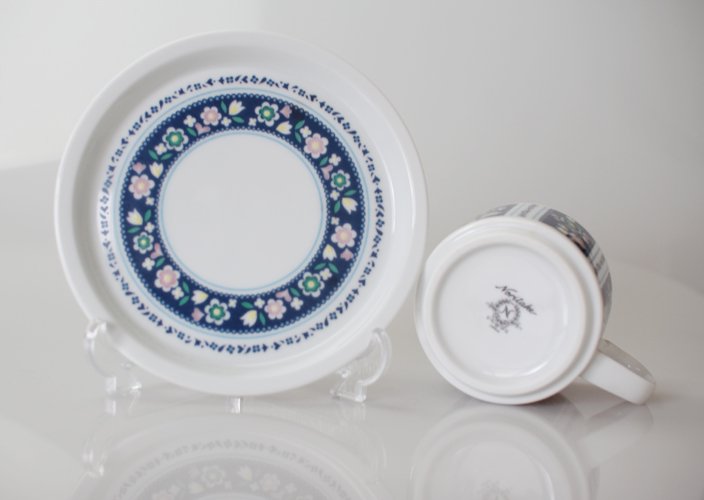 昭和レトロnoritake オールドノリタケ 北欧東欧風 カップ ソーサー 暮らしのたからもの