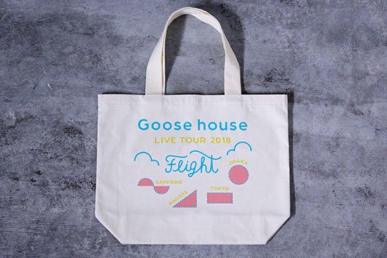 Live Tour 2018 Flight トートバッグ | Goose house Online Store