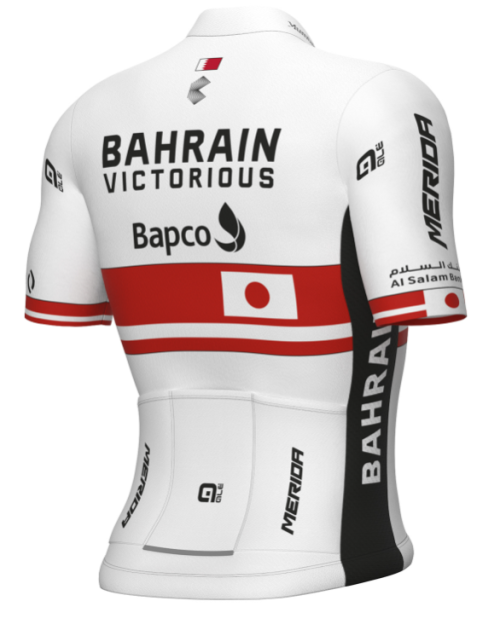 自転車ウェア 2023 Bahrain Victorious 半袖ジャージ 日本チャンピオン仕様 ale - LOHAS CYCLING
