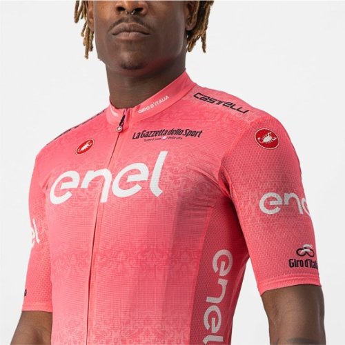 自転車ウェア 2022 Giro de Italia 半袖ジャージ マリアローザ ジロデ