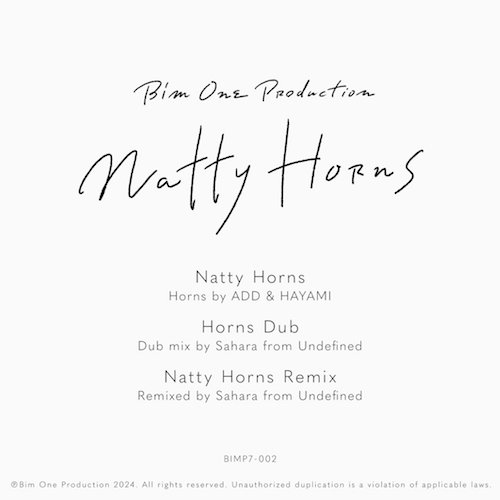 BIM ONE PRODUCTION / NATTY HORNS