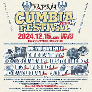 JAPAN CUMBIA FESTIVAL 2024 @MARZ å