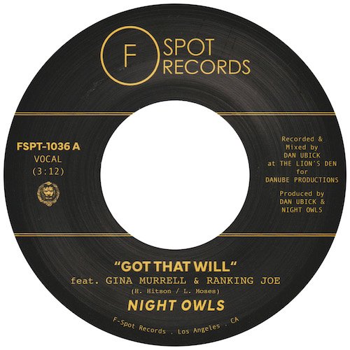 NIGHT OWLS / GOT THAT WILL