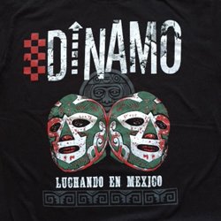 DINAMO MEXICO TOUR T-SHIRTS LUCHA GREEN M
