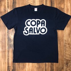 COPA SALVO ロゴ T-SHIRTS : NAVY X WHITE