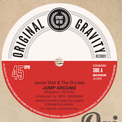 JUNIOR DELL & THE D-LITES / JUMP AROUND (2ND PRESS)