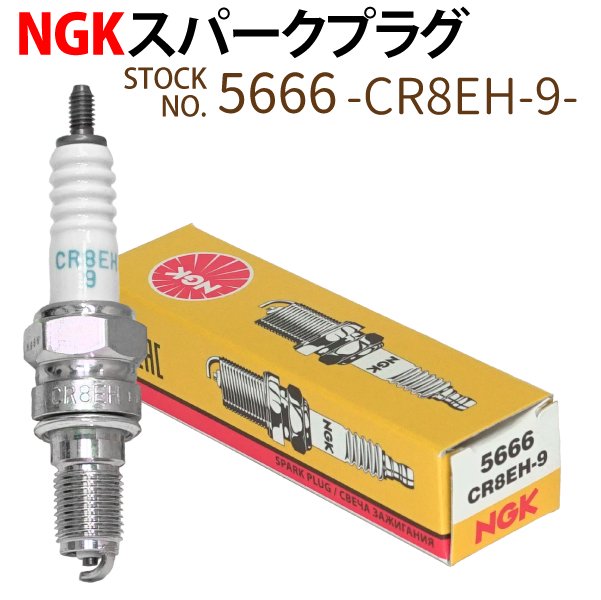 新品 NGK バイク CR8EH-9 標準プラグ ネジ型 thiesdistribution.com