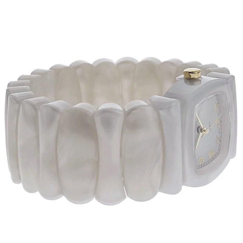 マディソンシリーズ #OP-WH(L-GY) - オパールホワイト / ライトグレー