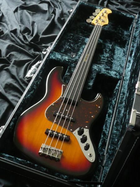 中古】HISTORY SH-BJ4/R 3-Tone Sunburst FUJIGEN製ジャズベース ...