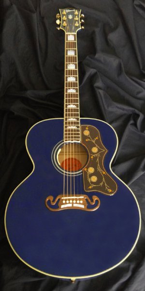 中古】Gibson Early 1960's SJ-200 Trans Blue ギブソン ピックアップ付 - 中古楽器の販売 ロトミュージック  公式サイト