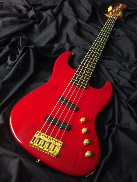 中古】Moon JJ-5B ASH/E GO Transparent Red - 中古楽器の販売 ロトミュージック 公式サイト