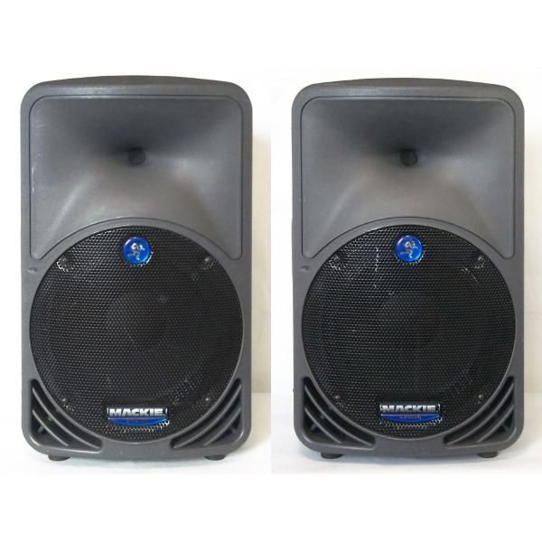 ☆送料無料☆【中古】Mackie SRM350 2-WAY ACTIVE LOUDSPEAKER SYSTEM 