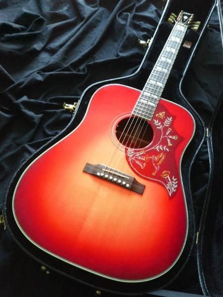 中古】Gibson Custom Shop Hummingbird Red Spruce TOP VOS - 中古楽器 