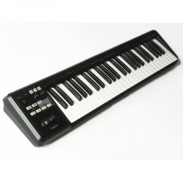 中古】Roland A-49 BK USB MIDI キーボード・コントローラー - 中古 