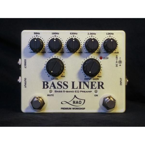 満点の BASS HAO エフェクター LINER PREAMP EQ 5-BAND エフェクター