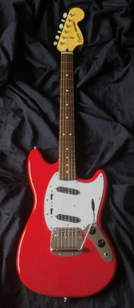 中古】Squier by Fender Vintage Modified Mustang Fiesta Red - 中古