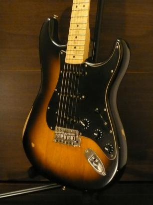 中古】 Fender Mexico Road Worn Player Stratocaster 2-Tone Sunburst 
