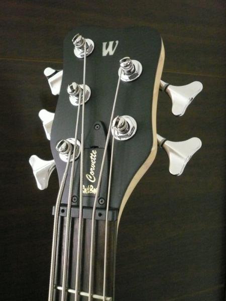 中古】Warwick Rockbass Corvette Basic Active 5 string White Satin