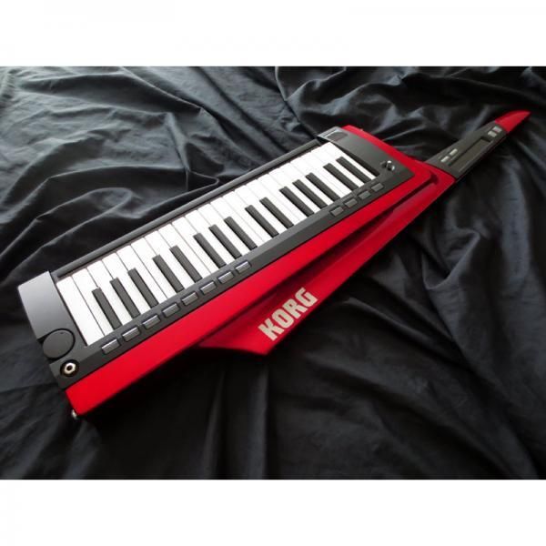 中古】KORG RK-100S RD KEYTAR コルグ ショルダー・キーボード レッド