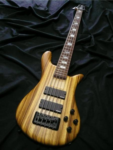 中古】Spector ReBop 5 DLX EX Zebrawood Natural Oil - 中古楽器の