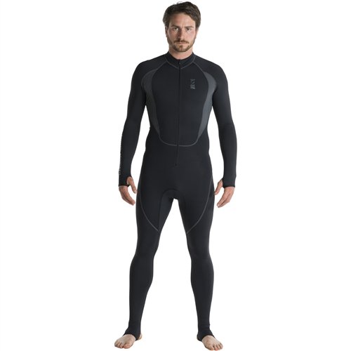 フォースエレメント Fourth Element Hydroskin Men's One Piece Full Suit, Black/Gray -  ダイビング機材の通販専門店|全国送料無料！