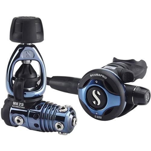 スキューバプロ SCUBAPRO MK25/S600 Regulator, Deep Blue, Titanium