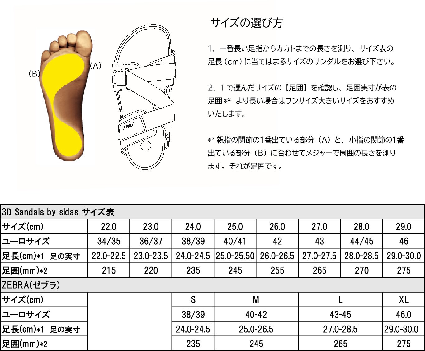3Dサンダル　ランページ　ホワイト - SIDAS JAPAN ONLINE SHOP | シダスジャパン公式オンラインショップ