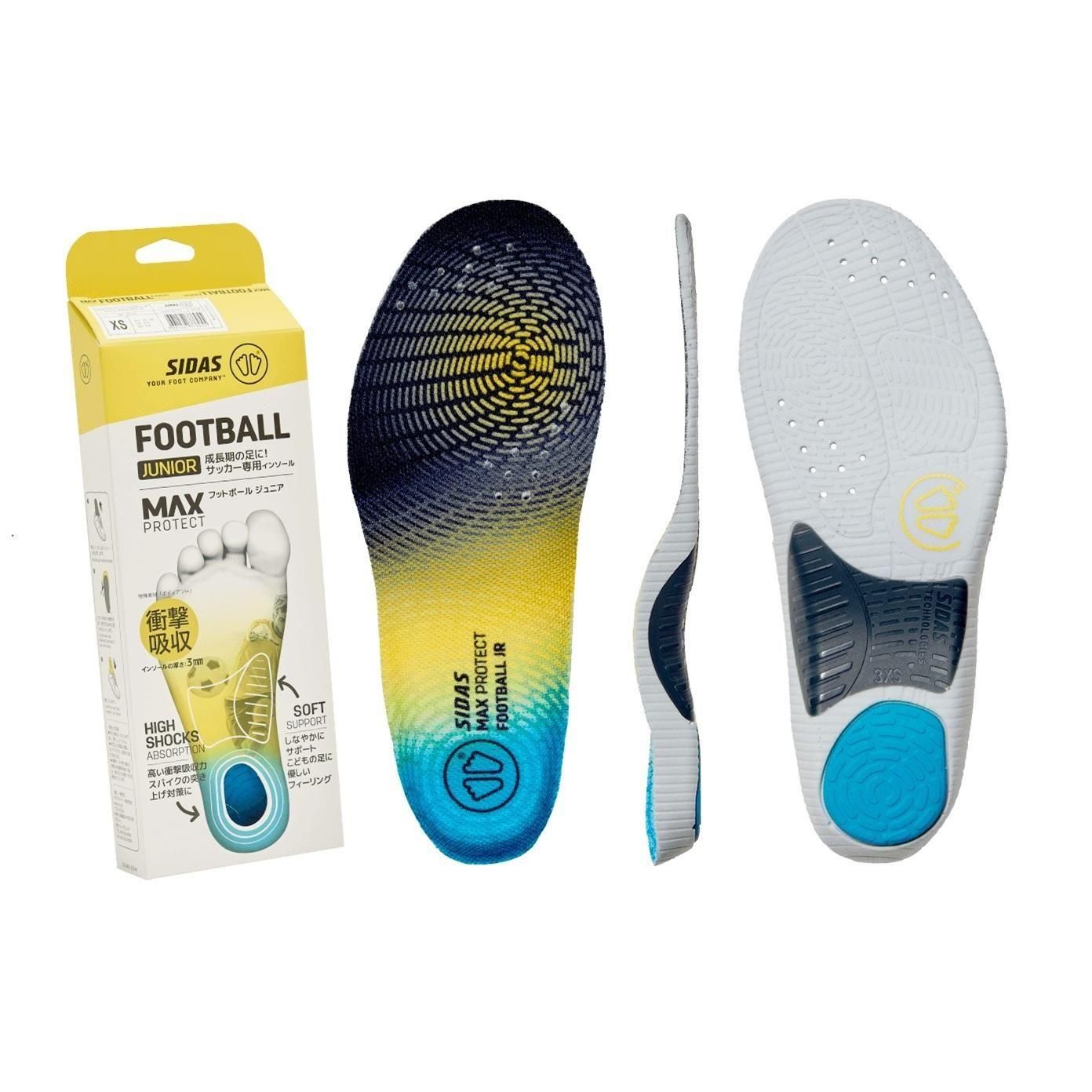マックスプロテクトフットボールジュニア |インソール| シダスジャパン
