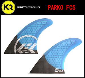 KINETIK RACING FIN　 [KRフィン] 2012 PARKO(パーコ)モデル CARBO TUNE FCS 【BLUE】 - LOKO  SURF (ロコサーフ&サーフショップ)