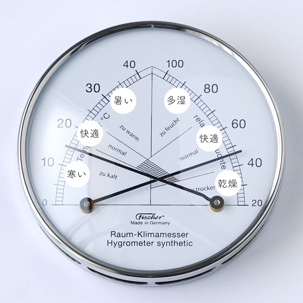 եå㡼 Х᡼ Fischer-barometer ᡼ ٷ  151 Thermometer 68mm ɥ 