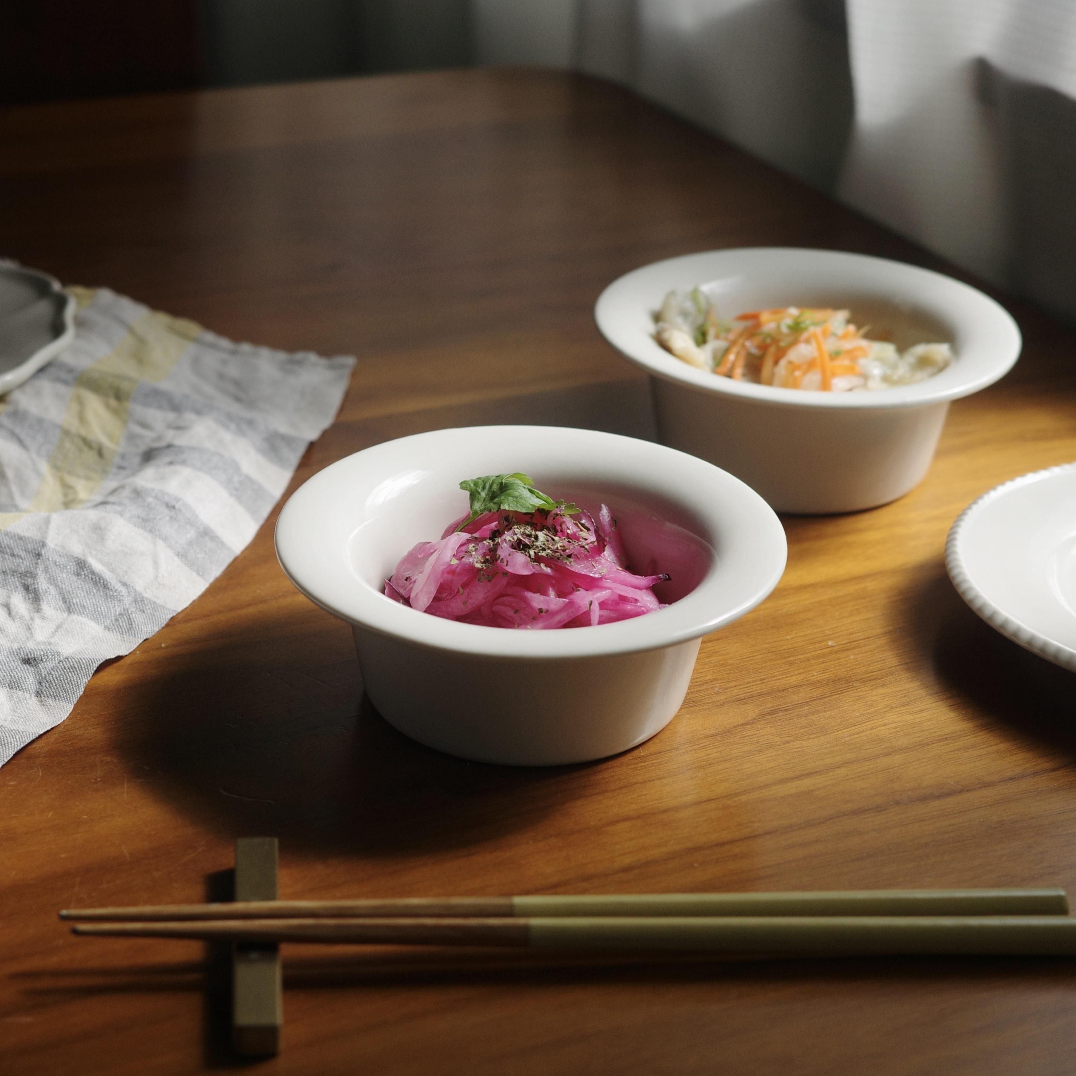 かもめ製作所 ハットボウル Tall 白つや釉 未使用 かもめ製作所