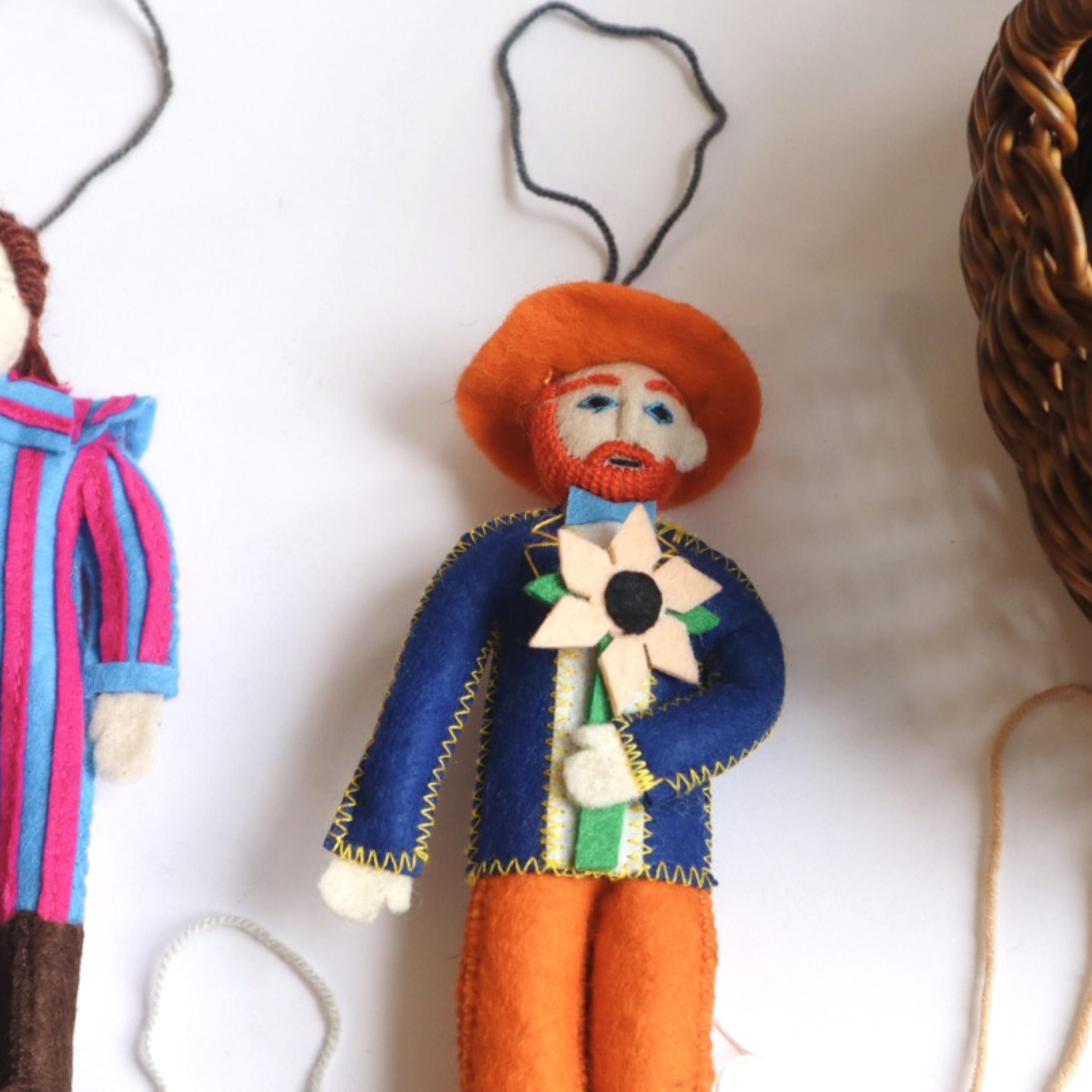 Silk Road Bazaar | Vincent Van Gogh ドールチャーム - Anchor Bridge