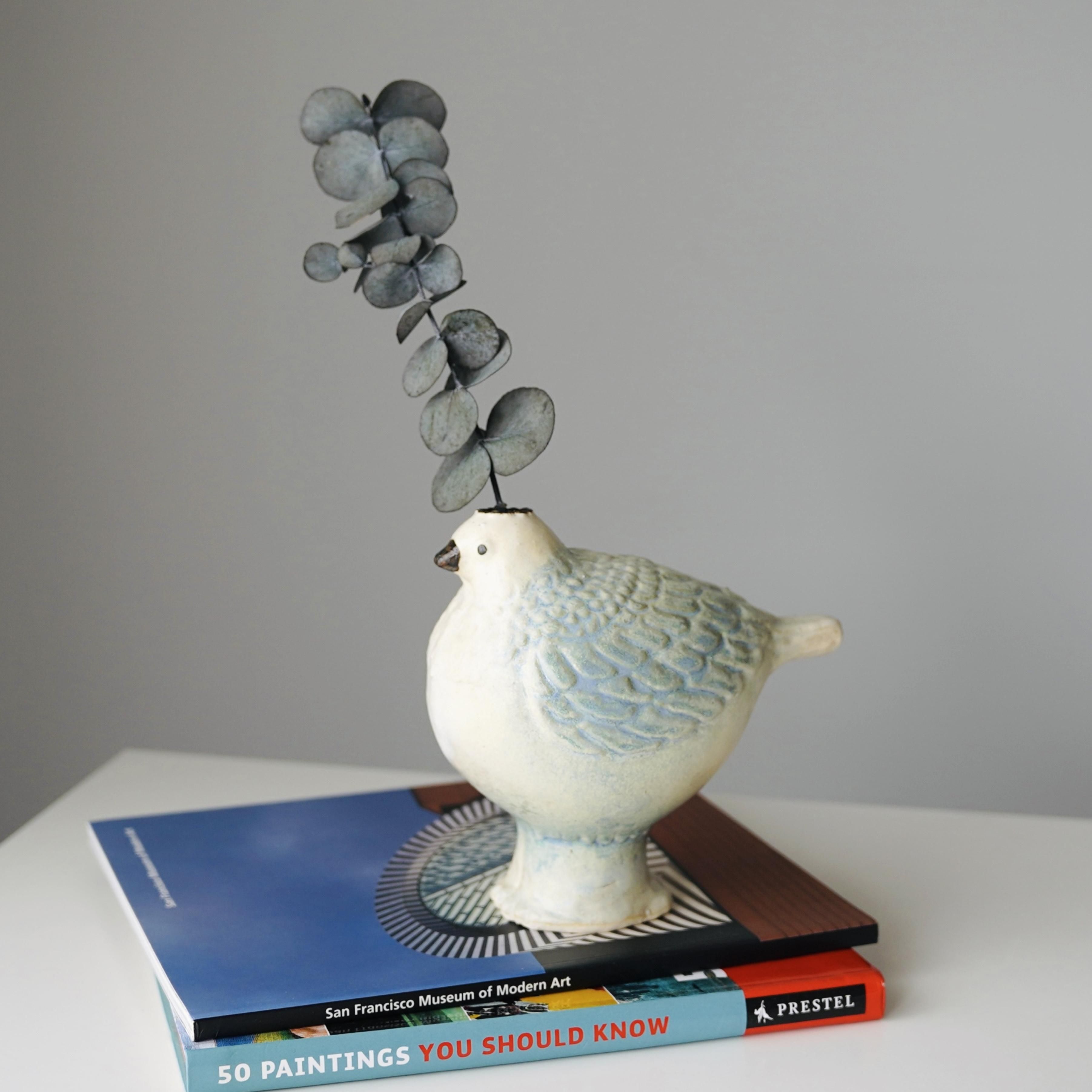 西田洋子 | YokoPottery | 鳥の花器 | オブジ | 置物 - Anchor 西田洋子 | YokoPottery | 鳥の花器 | オブジ | 置物 - Anchor