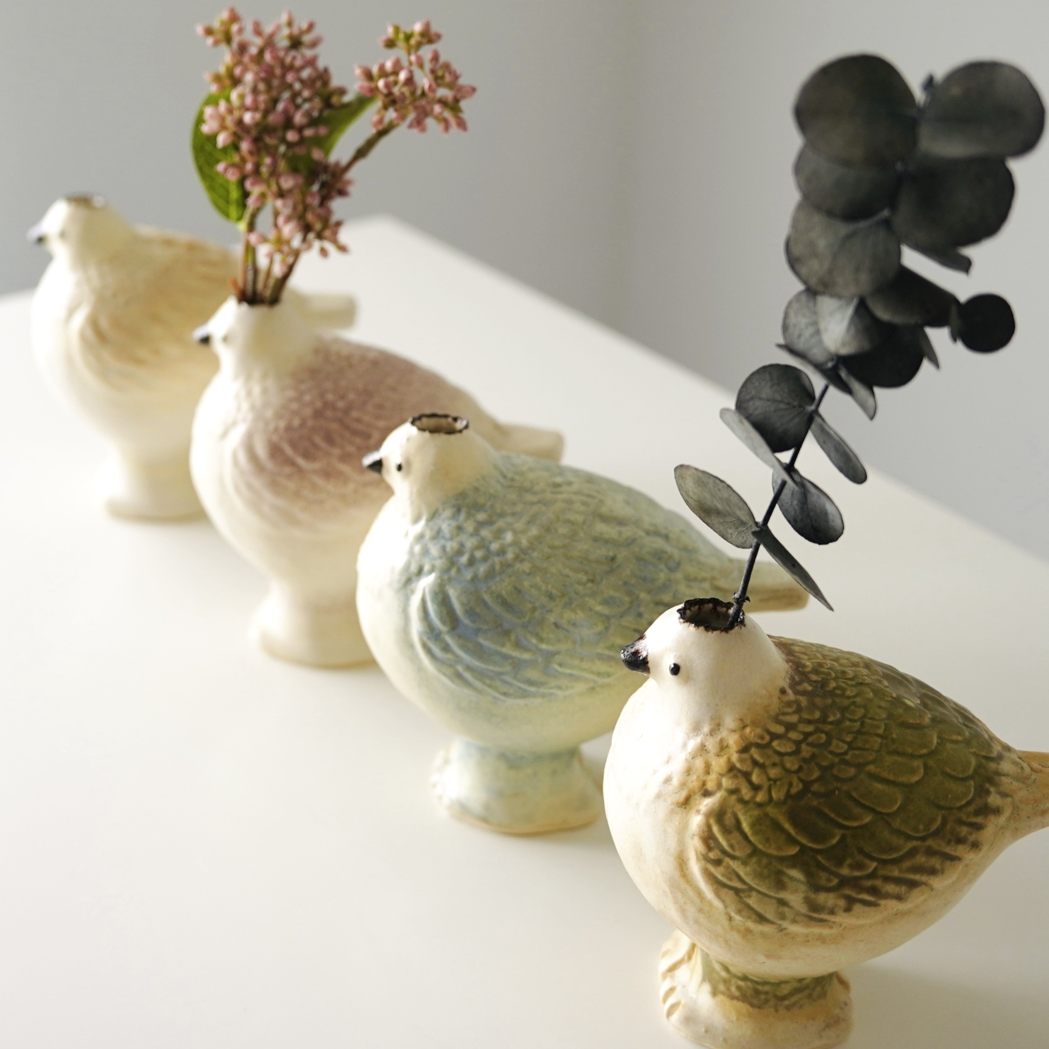 西田洋子 | YokoPottery | 鳥の花器 | オブジ | 置物 - Anchor Bridge アンカーブリッジ ONLINE STORE  | テーブルウェア インテリア