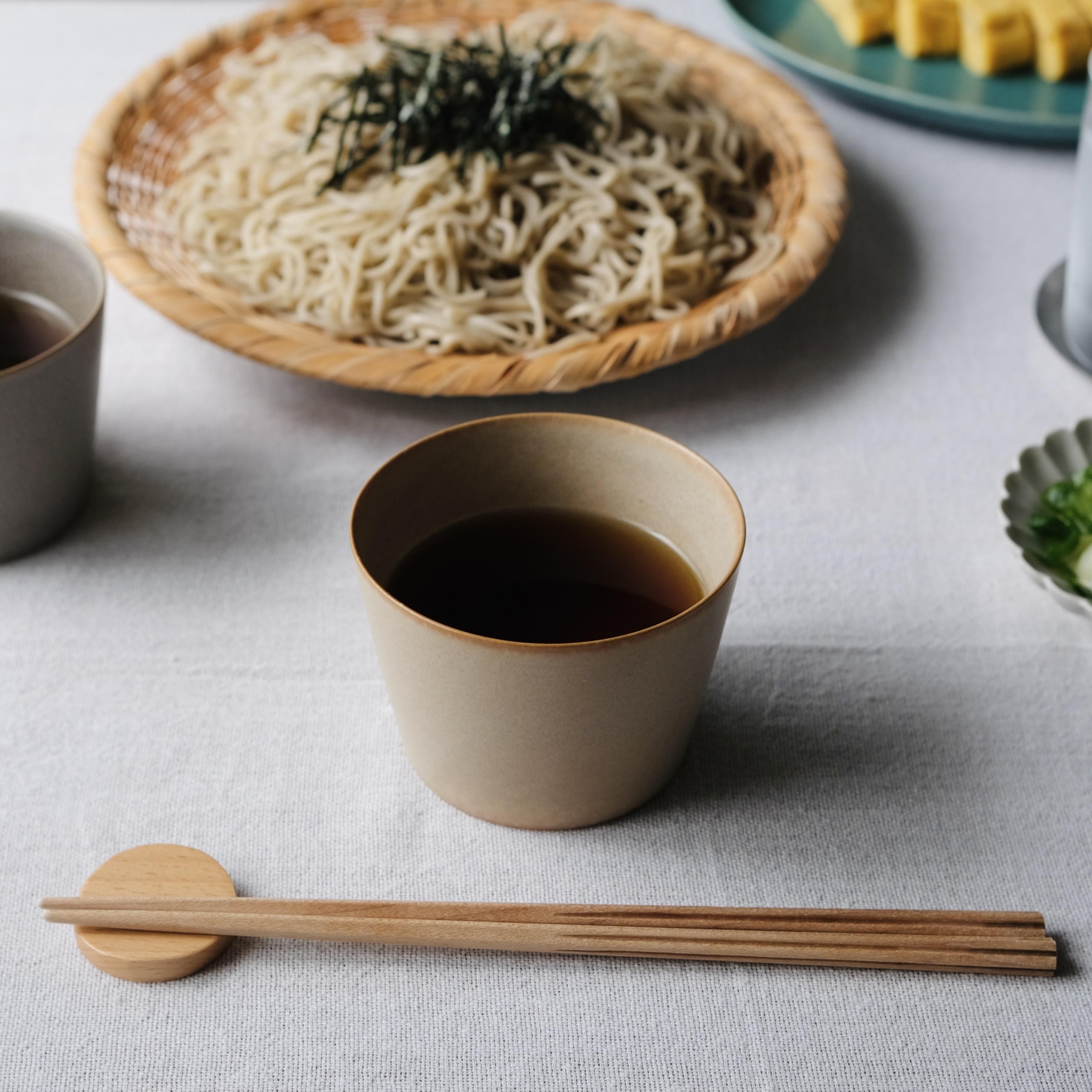 ユミコ イイホシ ポーセリン × 木村硝子店 | CUP M 蕎麦猪口 径