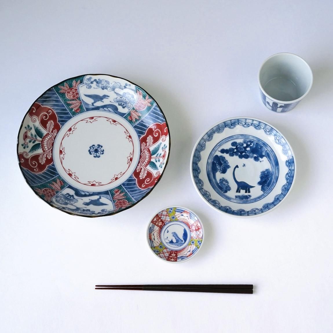 江戸っ子恐竜 | 大皿 23cm - Anchor Bridge アンカーブリッジ ONLINE