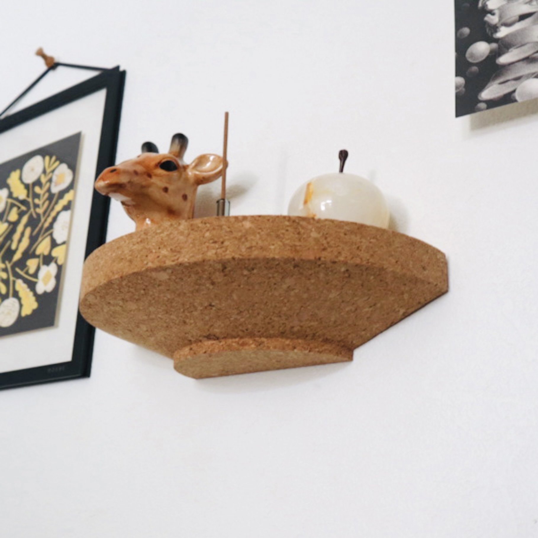 amabro ޥ֥ CORK WALL SHELF  륷 