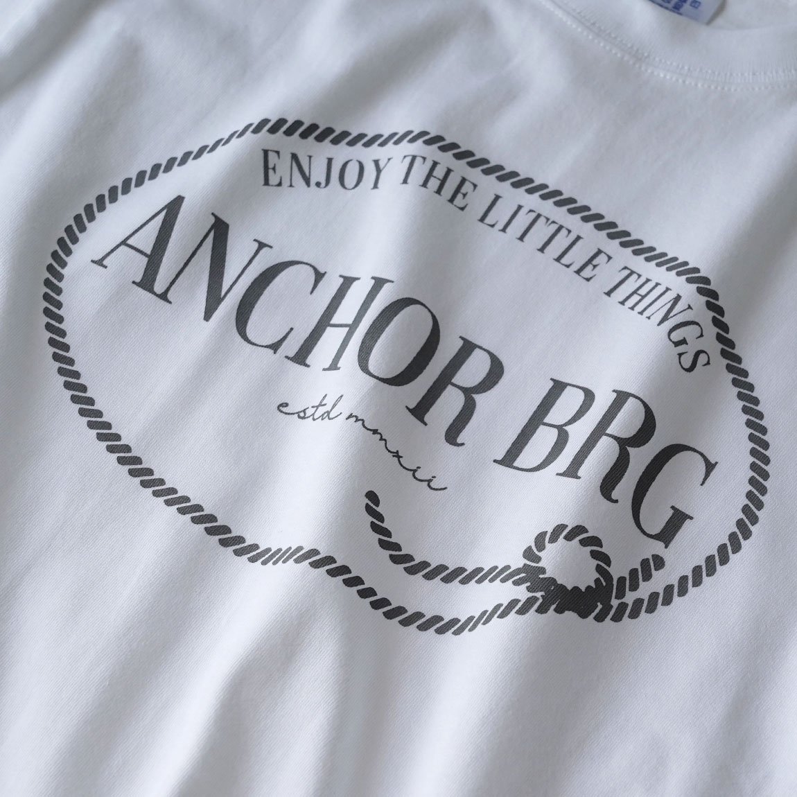 ANCHOR BRG 󥫡֥åꥸʥTee ѥ롡ȥåץȾµ T