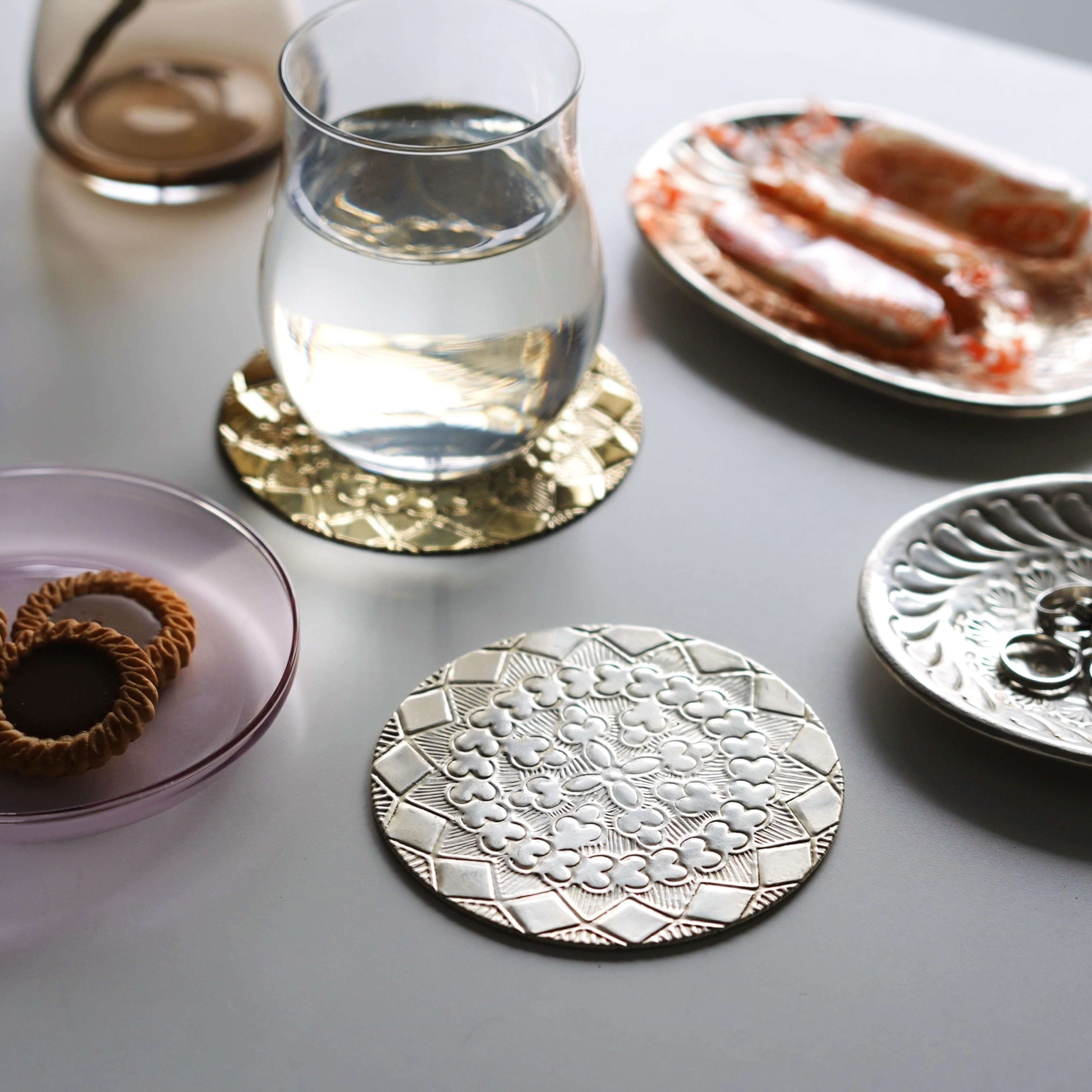 amabro | 真鍮コースター | インド製 - Anchor Bridge アンカー