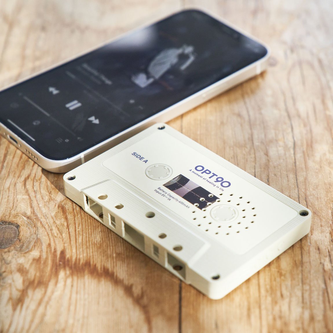 シンシア　Opt  オプト カセットテープ型 Bluetoothスピーカー カセットテープ　音楽　音楽好き SDカード対応