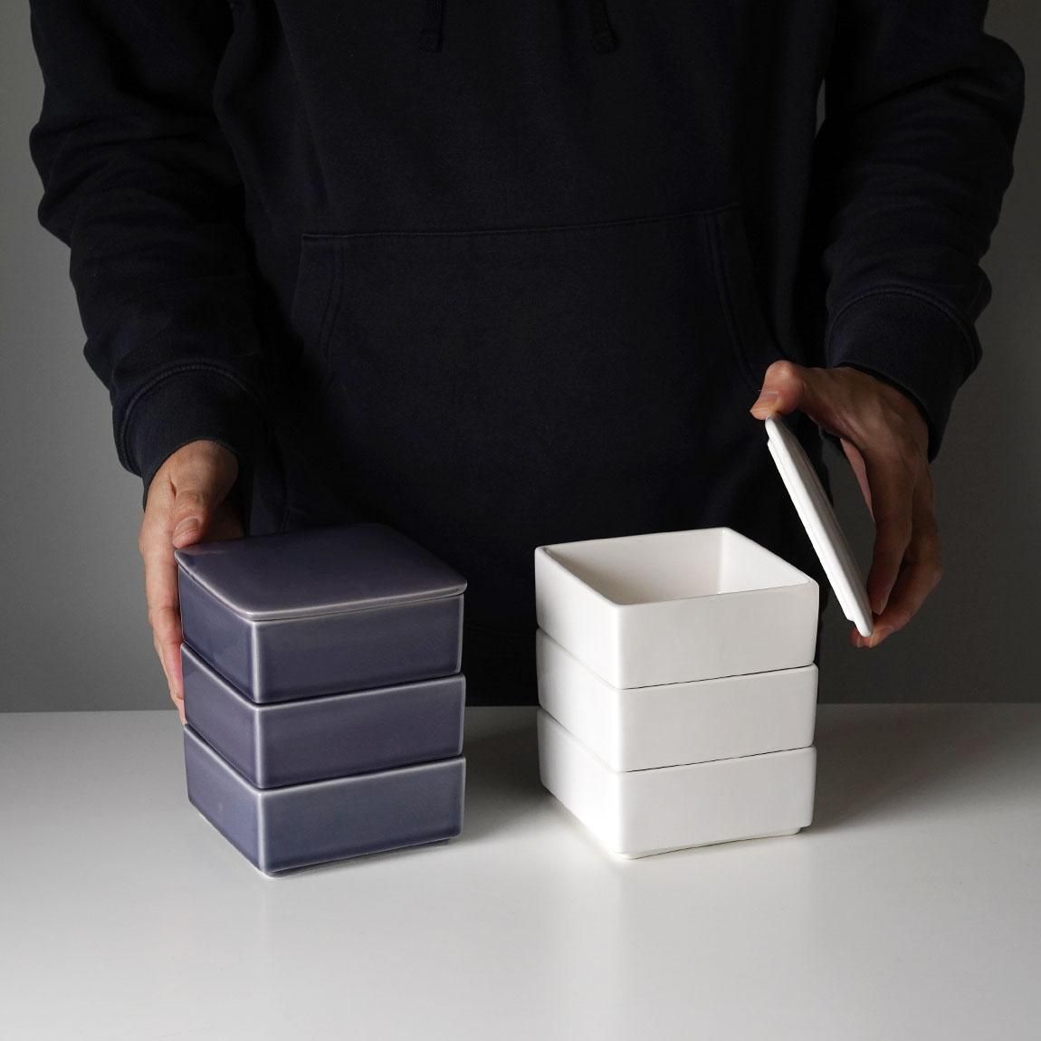 リセ 三段重 | 陶器 蓋もの - Anchor Bridge アンカーブリッジ ONLINE