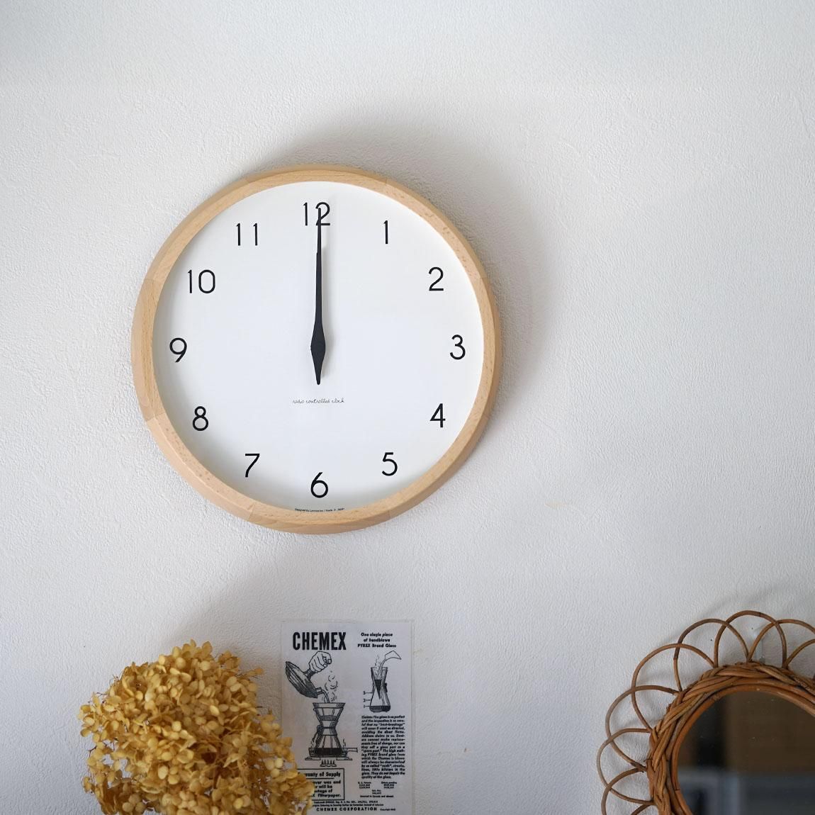 0552 Lemnos 電波時計　掛時計　Campagne　カンパーニュ　美品 楽天市場】◇ 楽天1位 ◇ 時計 壁掛け 電波 【365日出荷＆特典付き