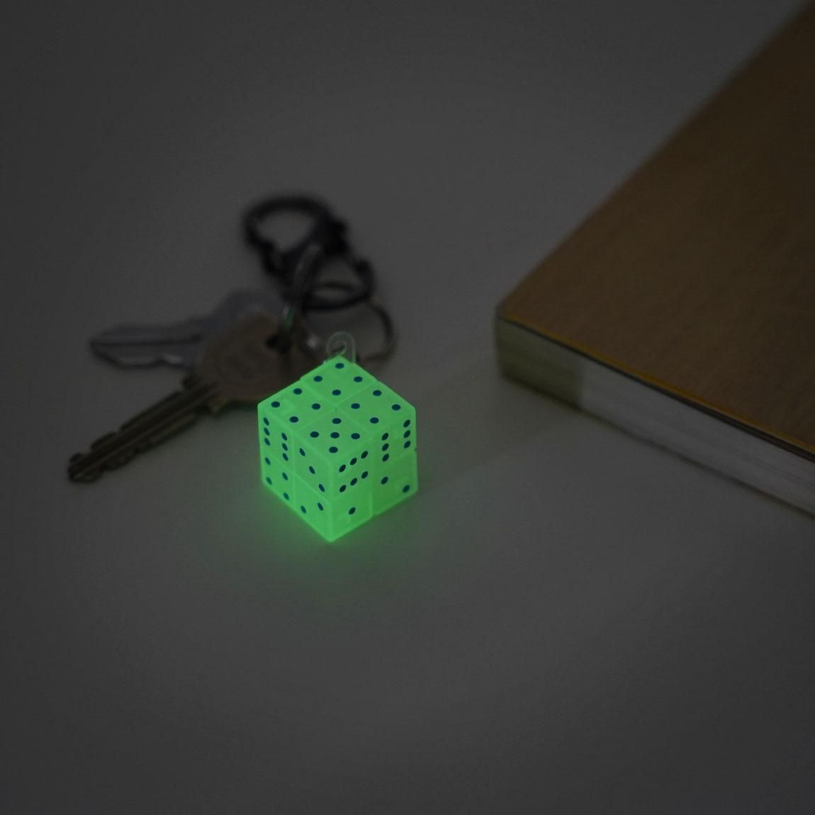 マジックキューブキーホルダー | 蓄光タイプ - Anchor Bridge アンカー