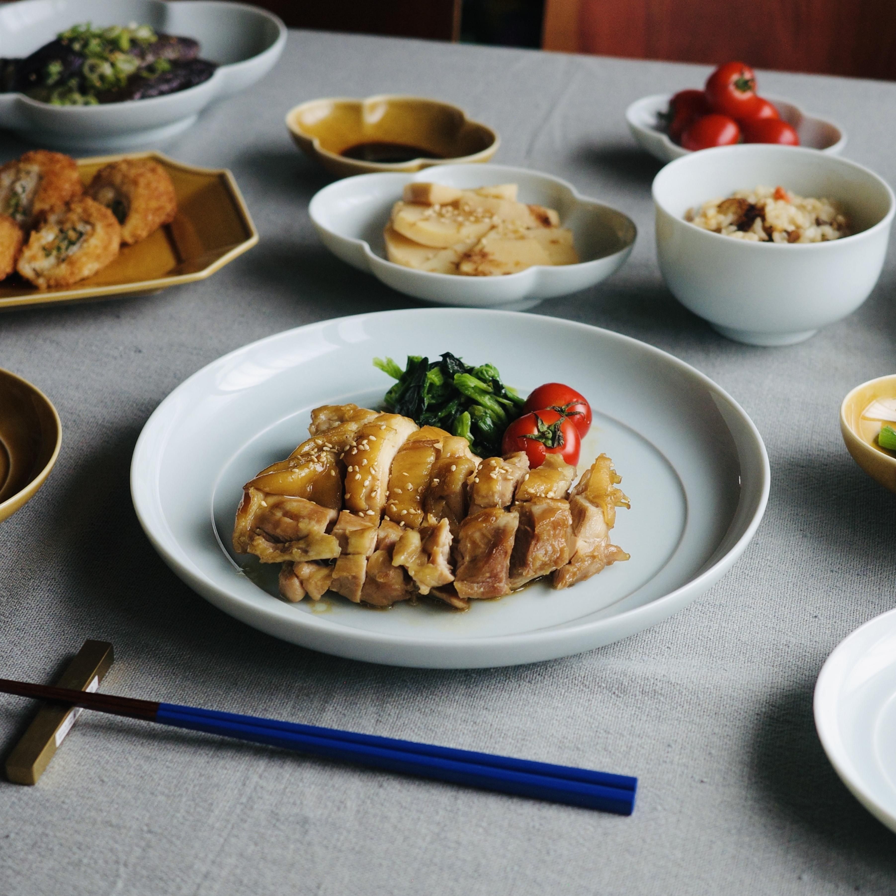 瑞々 mizu-mizu めし碗 お茶碗 飯碗 深山 小田陶器  長皿　角皿 魚皿 木瓜 長鉢  小鉢