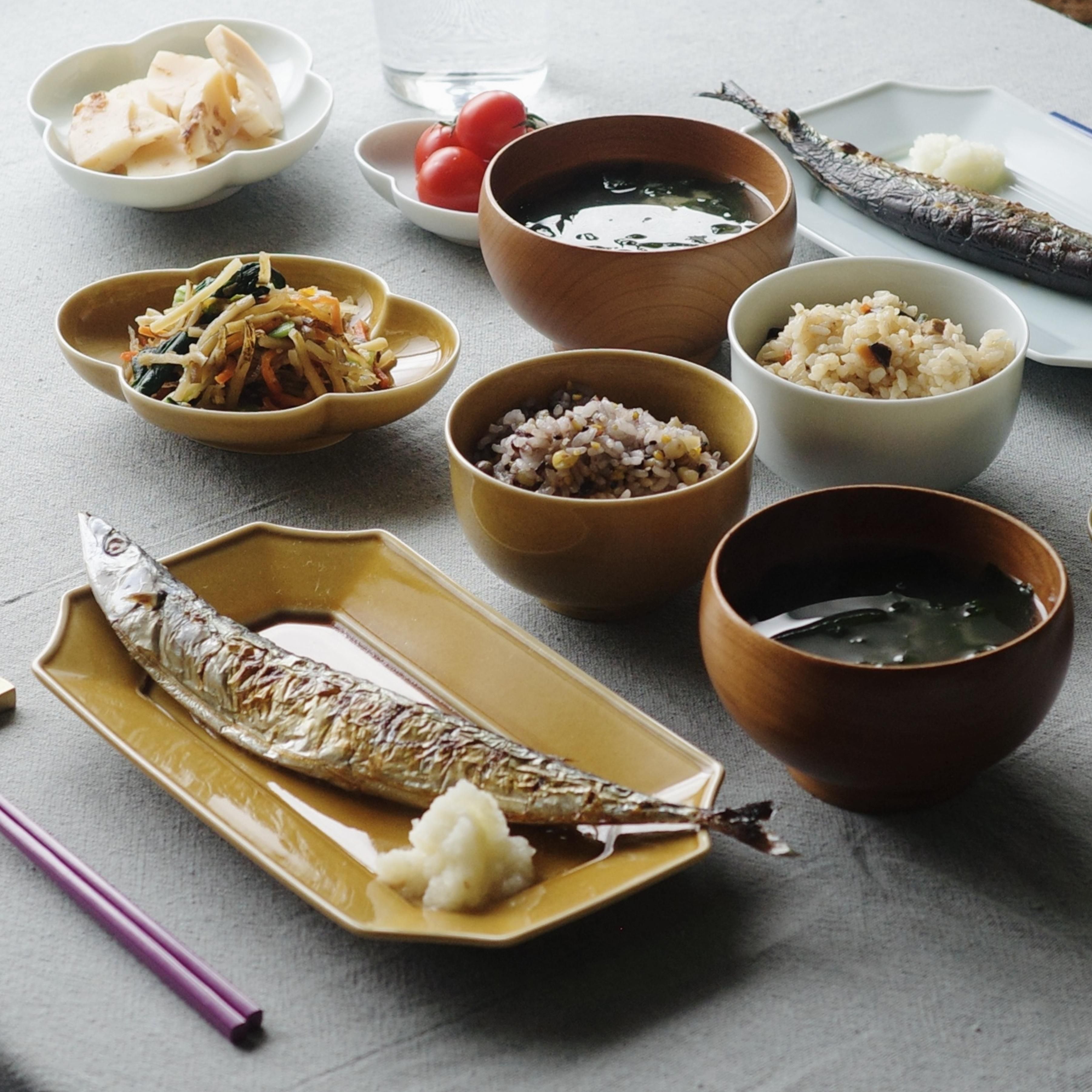 瑞々 mizu-mizu めし碗 お茶碗 飯碗 深山 小田陶器  長皿　角皿 魚皿 木瓜 長鉢  小鉢