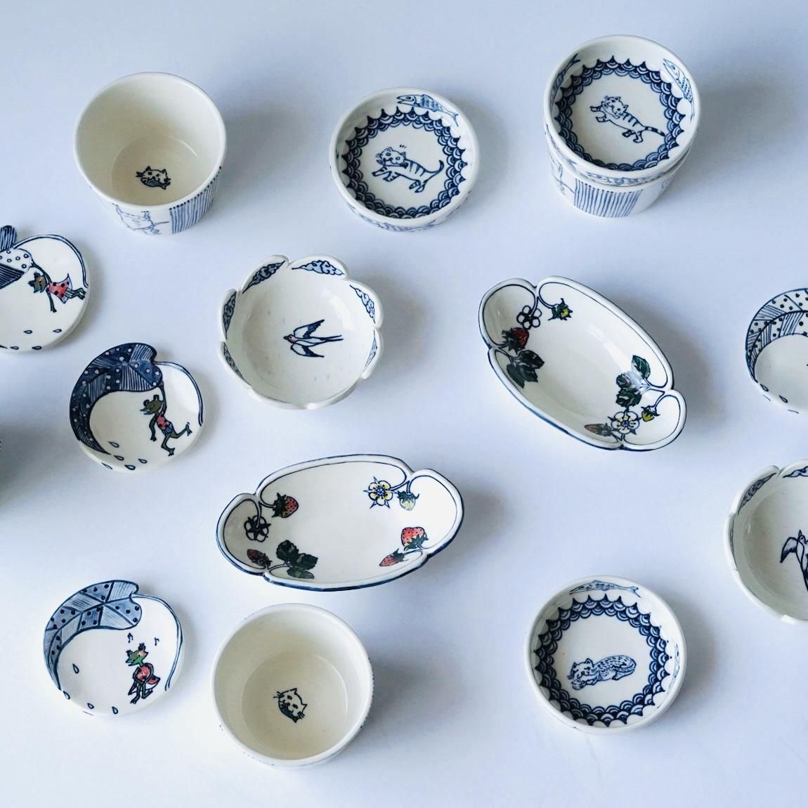 ほりゆめこ | カエル豆皿 | 小皿 - Anchor Bridge アンカーブリッジ