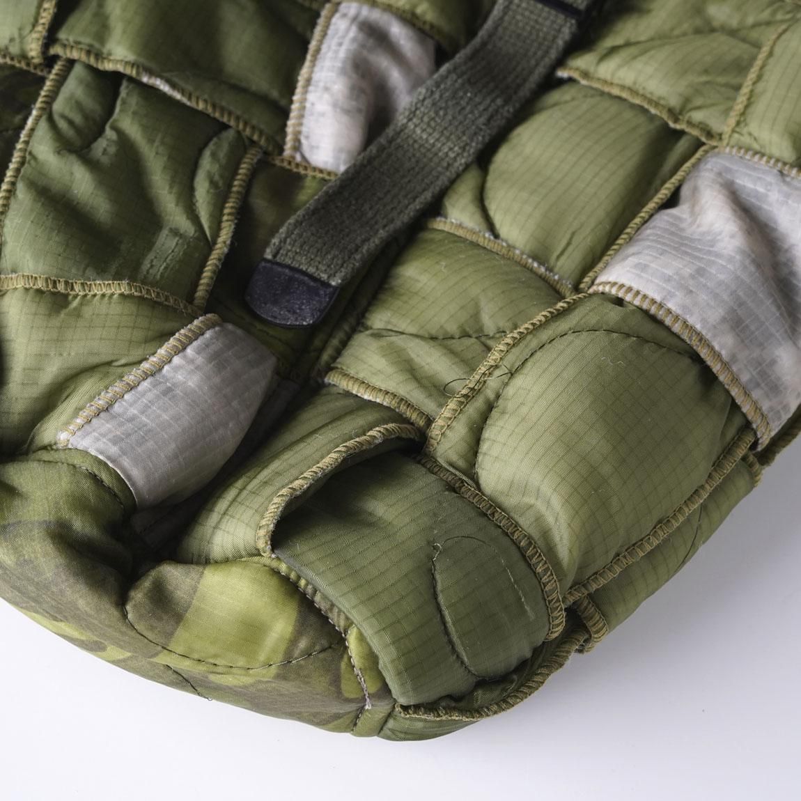 redad レダッド ミリタリーライナー 格子バケットバッグ キルティングアメリカ軍 military liner  リメイクバック