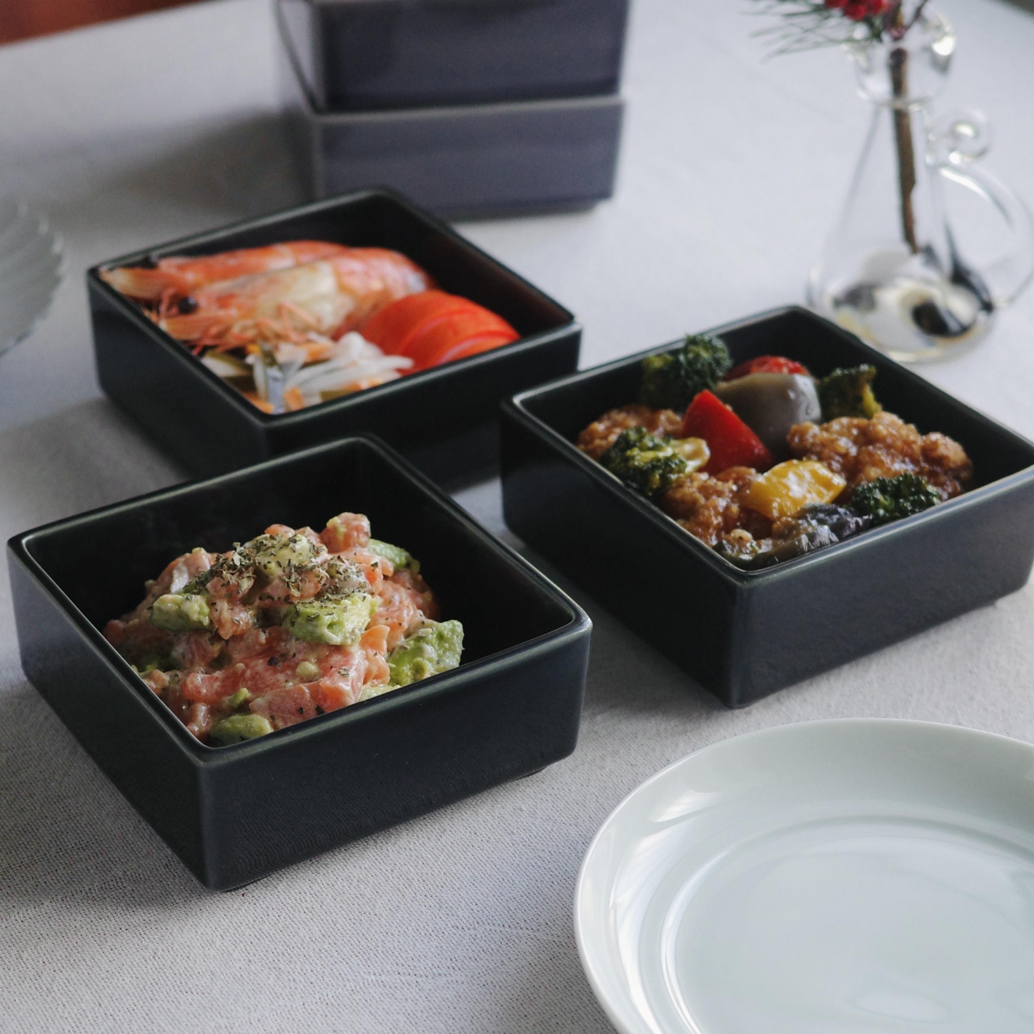 リセ 三段重 | 陶器 蓋もの - Anchor Bridge アンカーブリッジ ONLINE