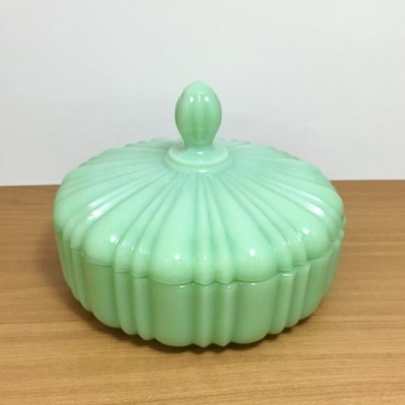 ファイヤーキングキャンディージャー&カバーホワイト製造1950年代美品