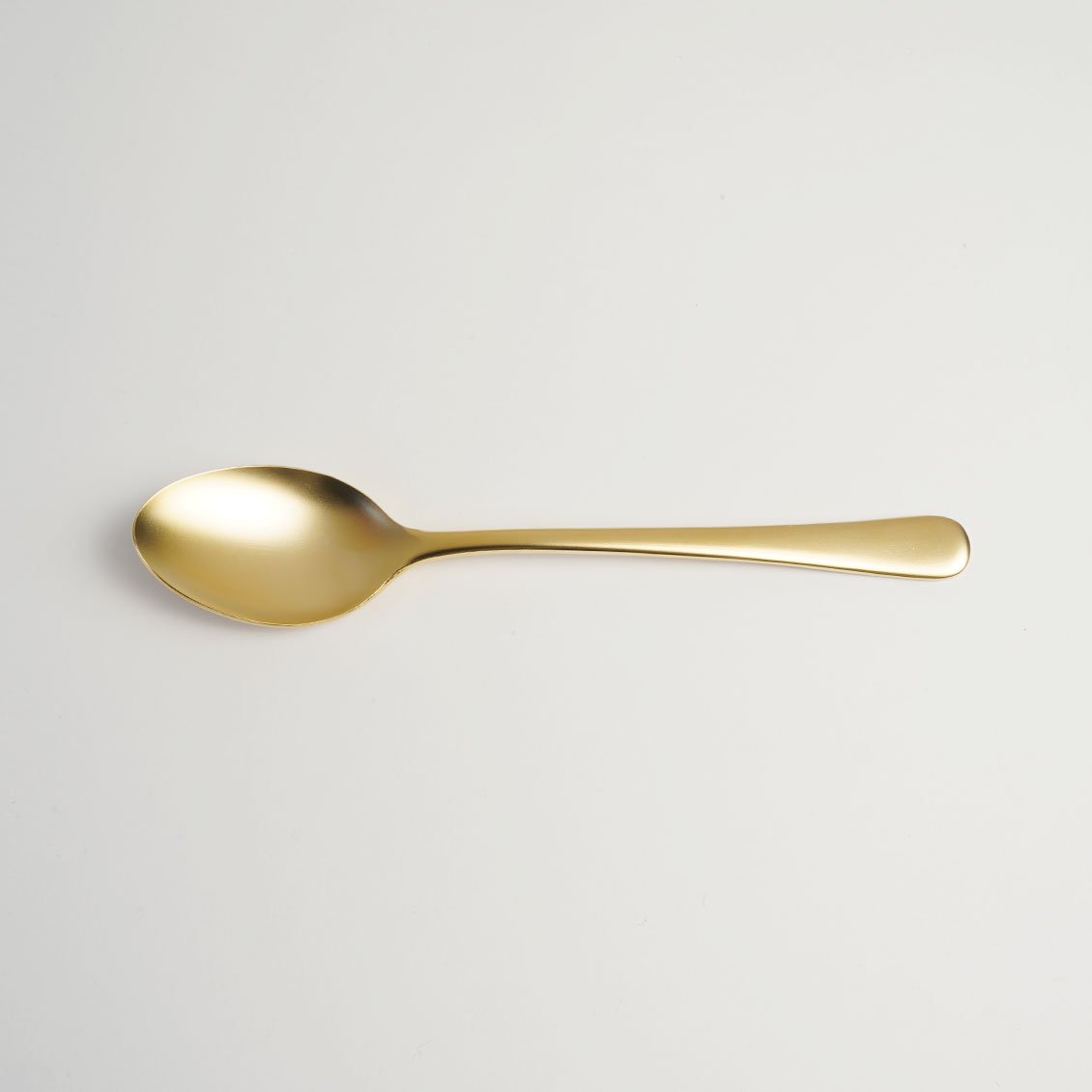 ゴールド色のデザートスプーン | マットゴールド/14.5cm - Anchor